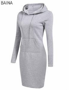 कस्टम लोगो महिलाओं की हूडी और स्वेटशर्ट लंबी आस्तीन वाली अन्य बॉडी सस्ते आकस्मिक महिला हुडी पोशाक - Product Image 3