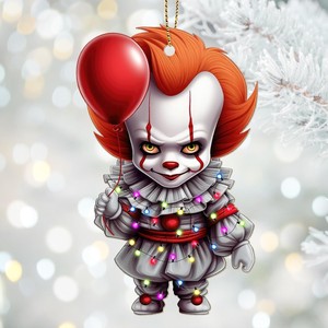 Décoration d'horreur créative Horreur Jack Joker Cadeau de Noël Acrylique Décoration de vacances Pendentif - Product Image 4