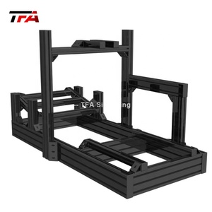 Chuyên nghiệp lái xe mô phỏng khung thực tế Sim đua buồng lái Chassis chuyển động Giàn Khoan tùy chọn nhôm tương thích Moza R5 bánh xe - Product Image 2