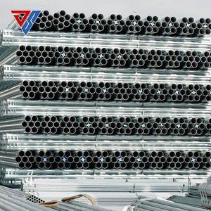Nhúng nóng thép mạ kẽm ống tròn bs1387 ban công lan can sử dụng trước ống thép mạ kẽm gi ống thép tròn - Product Image 5