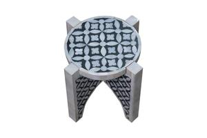 Table basse en os incrusté de luxe au design unique, meubles faits à la main pour la décoration du salon, au meilleur prix du marché - Product Image 3