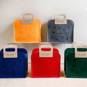 <span class=keywords><strong>Borse</strong></span> Tote in Feltro di Lusso Personalizzabili con Logo, Grande Capacità, Riciclabili e Portatili, Ideali per Shopping e Regali - Product Image 6