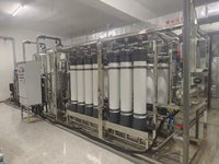 Système d'osmose inverse à double étage industriel EDI Traitement de l'eau ultra-pure pour les eaux usées Traitement des eaux usées Machines de traitement des eaux