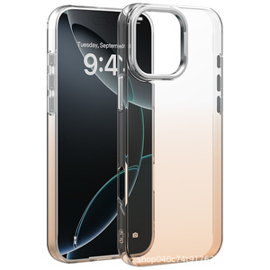 <span class=keywords><strong>Coque</strong></span> de téléphone portable antichoc en TPU souple à 4 côtés avec boutons et <span class=keywords><strong>coque</strong></span> arrière en PC intégrale, style cristal dégradé, anti-chute - Product Image 3