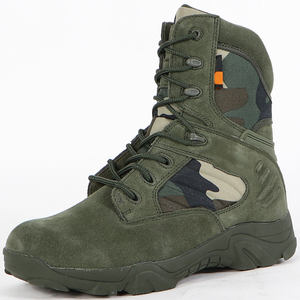 High Top Training Hiking Climbing Wear-resistant Rubber Breathable Waterproof Outdoor Tactical <strong>Boots</strong> - Product Image 5