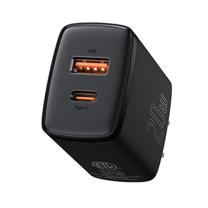 Baseus-<span class=keywords><strong>Cargador</strong></span> USB de 20W para iPhone 14, 13, 12, 11 Pro Max, carga rápida tipo C, PD, doble puerto USB, <span class=keywords><strong>cargador</strong></span> de teléfono portátil - Product Image 2