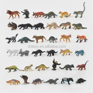 2023 Novo Minúsculo Animal Estatueta Safari Animal Brinquedos De Plástico Animal Selvagem Brinquedo Para Crianças Presente