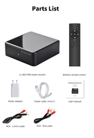 Récepteur audio sans fil stéréo Cloudyx CL-BOX PRO et streamer avec prise en charge multi-salle et compatibilité home cinéma