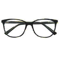 Lunettes rondes de qualité supérieure avec grandes montures de lunettes en acétate montures de lunettes bloquant la lumière bleue pour femmes