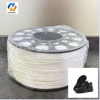 Adhésif thermofusible réactif polyuréthane haute performance PUR pour la fabrication de chaussures, bande de colle 100 % matière sèche pour embout de chaussure