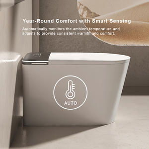 โถสุขภัณฑ์อัจฉริยะยอดนิยมพร้อมระบบเป่าลมอุ่นและกำจัดกลิ่น - Product Image 2