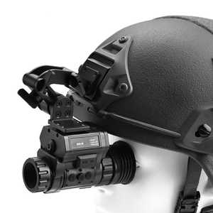 แว่นตาอินฟราเรดสำหรับหมวกนิรภัย NVG50 ซูม 1-4 เท่า ความสว่างต่ำ 0.001Lux ระบบ CMOS เชื่อมต่อไร้สาย WiFi สำหรับการลาดตระเวนกลางคืนกลางแจ้ง - Product Image 5