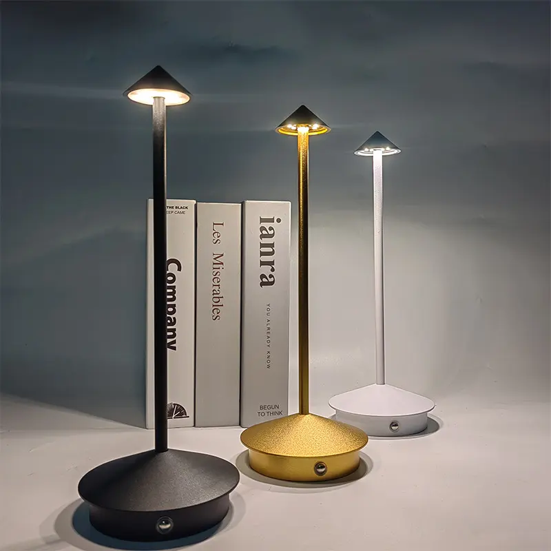 Touch Led portable rechargeable Table Lamp Creative Dining Hotel Bar Coffee Pina pro Table Lamp Decorative Desk Lamp