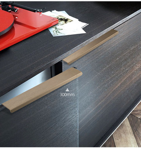 Aluminum Alloy Modern Furniture Handles and <b>Knobs</b> for Cabinets Wardrobes Drawers Cabinet <b>Doors</b>-Easy Installation - Product Image 5