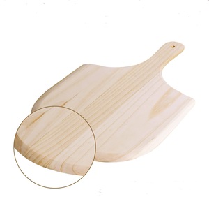 กระดานไม้ไผ่ไม้สำหรับพิซซ่าขนาด14นิ้วอุปกรณ์ทำอาหารแบบใช้แล้วทิ้งสำหรับเสิร์ฟพิซซ่า - Product Image 3