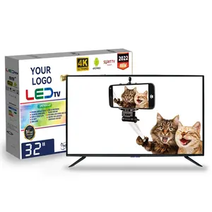 Harga grosir produsen 32 inci 43 inci 50 inci 55 inci 60 inci 65 inci 2K 4K LED LCD TV pintar definisi tinggi