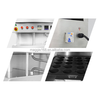 Nouvelle machine à gaufres 20 trous 110V/220V pour tasses à expresso, biscuits, gobelets à thé, en acier inoxydable 201, économe en énergie, idéale pour les petites entreprises