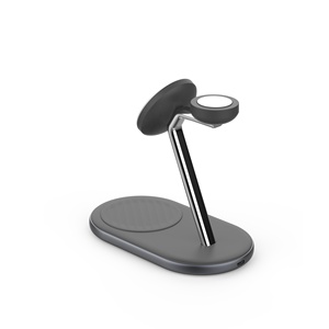 Soporte magnético inalámbrico 3 en 1 para iPhone 12, iPhone 13 y apple watch, airpods, certificado MFM y <span class=keywords><strong>MFI</strong></span> - Product Image 3