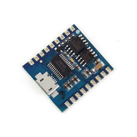 Módulo de audio de 2 "mini reproductor de MP3 IO disparador USB descarga Flash Módulo de voz