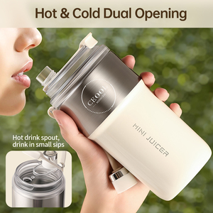 Mini mixeur portable 300 ml, bouteille mixeur portable rechargeable USB, mini mixeur portable - Product Image 4
