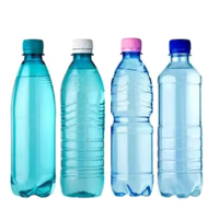 Machine de soufflage et de lavage automatique de bouteilles PET pour jus/eau, à cavité unique, 500 ml, 1000 BPH, contrôlée par PLC et entraînée par moteur