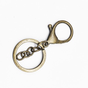 Moschettone in Acciaio Inossidabile Argentato con Gancio per Stampa a Fustella e Anello Piatto a Clip - Product Image 6