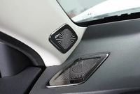 Pads décoratifs en acier inoxydable pour tableau de bord et levier de vitesses de la CR-V 2023, couvre-haut-parleurs de porte