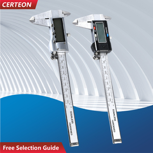 Pied à Coulisse Numérique Haute Précision Inox LCD 150mm 200mm 300mm <span class=keywords><strong>Mesure</strong></span> <span class=keywords><strong>Métrique</strong></span> <span class=keywords><strong>Impériale</strong></span> - Product Image 1