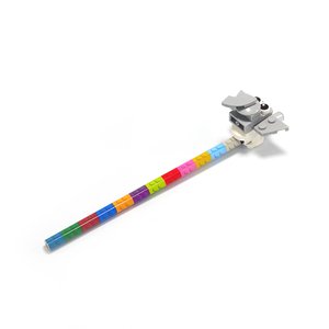 Caldo all'ingrosso fai da te elefante puzzle di plastica a forma di animale cappello a matita forniture di cancelleria set di <span class=keywords><strong>accessori</strong></span> per la scuola per bambini - Product Image 1