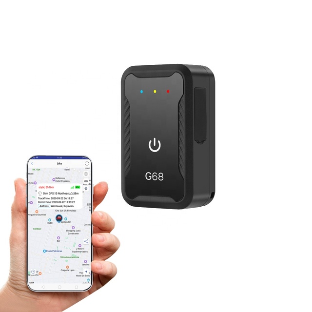 New Arrival 4G Mini GPS Tracker G68 Health Monitor Step Counter Calorie Active Time Tracking Device for Elderly Children Person