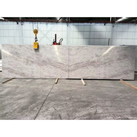 Dalles de pierre de quartz artificielles imprimées Taj Mahal Dalle de quartz Comptoir de cuisine Dalle de quartz préfabriquée brésilienne nouvelle tendance