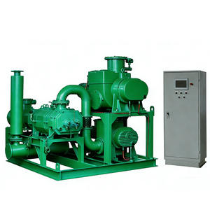 Sistema de Bomba de Vacío de Tornillo Seco de Tres Etapas JZPLG2500-42 con Reforzador Roots para Metalurgia y Simulación Espacial - Product Image 1