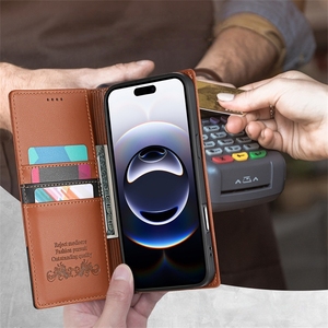 เคสโทรศัพท์หนังแบบพับได้ 2 in 1 รุ่นยอดนิยมสำหรับ iPhone 12 13 14 15 16 Pro Max และ iPhone 17 Pro - Product Image 5