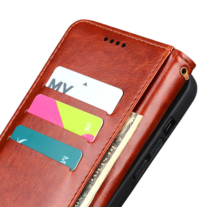 Portefeuille en cuir étui de téléphone pour <span class=keywords><strong>Blackview</strong></span> BV7100 BV7200 BV5200 A52 A53 A85 A95 A50 <span class=keywords><strong>A55</strong></span> Oscal C80 C70 Pro porte-carte couvercle rabattable - Product Image 3
