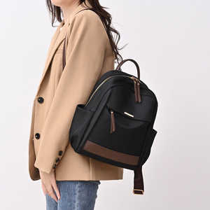 Mochila de Nailon para Mujer, Diseño Ligero e Impermeable, Cierre de Cremallera, 20-35L, Nueva Moda 2026, para Viajes, Escuela, Uso Diario - Product Image 4