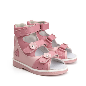 Sandali Ortopedici Princepard con Supporto per l'Arco Plantare per Bambine, Forma a Cuore Rosa, Correzione Piede Piatto e Piede Torto, <span class=keywords><strong>Scarpe</strong></span> per <span class=keywords><strong>Bambini</strong></span> - Product Image 2