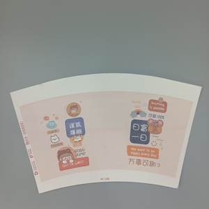 Gobelet en papier à double paroi de haute qualité pour thé au lait à emporter - Product Image 3