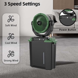 Personal Humidifier Air Conditioner <b>Fan</b> Air Cooler Outdoor Portable Rechargeable Mist <b>Fan</b> <b>with</b> <b>Remote</b> <b>with</b> 8L Water - Product Image 4
