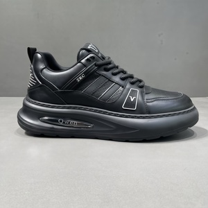 Zapatos Casuales de Diseño de Lujo para Hombre, Color Blanco Grueso, Nuevos de Primavera, Modelo Black Torre, con Forro de Malla Transpirable y Suela Sintética Deportiva - Product Image 4