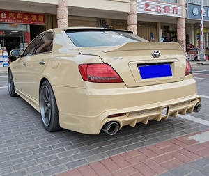 Nouveau Kit Carrosserie Complet en ABS Noir Carbone de Haute Qualité pour Mark X : Lame Avant, Lame Arrière et Jupes Latérales – Vente Directe Usine - Product Image 4