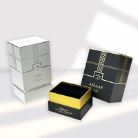 Caja de Regalo Cuadrada de Papel Reciclable de Alta Gama con Diseño de Logotipo Personalizado, Embalaje Premium con Grabado y Laminado Mate