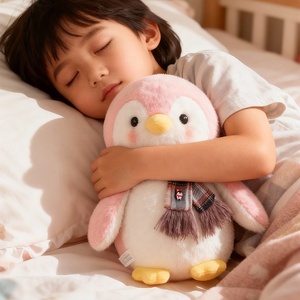 Nouveauté : Peluches Kawaii 20cm 30cm, Peluche <span class=keywords><strong>Pingouin</strong></span> Colorée, Peluches Douces pour Enfants - Product Image 6