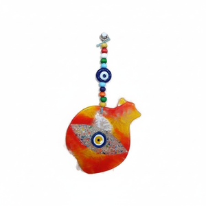 14x23CM Glass Evil Eyes Decoración para colgar en la pared Diseño único y llamativo para la decoración del hogar - Product Image 2