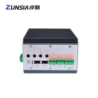 Zunsia Intel 14th Gen Core Ultra 155H 125U 5COM CAN X86 Linux Industrial Fanless Mini PC Din-Rail 2LAN Caja de computadora integrada