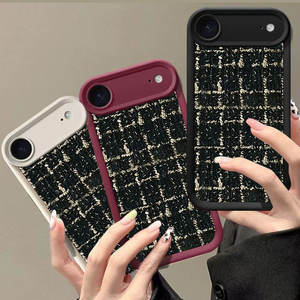 Funda Protectora <span class=keywords><strong>de</strong></span> TPU Suave con Diseño <span class=keywords><strong>de</strong></span> Rejilla <span class=keywords><strong>de</strong></span> Lujo para Teléfono Móvil <span class=keywords><strong>iPhone</strong></span> 17 11 15 Pro - Product Image 6