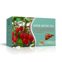 Sachets de tisane pour le soin du foie, 20 sachets par boîte, boisson quotidienne botanique naturelle, marque Wins Town, étiquette privée OEM disponible