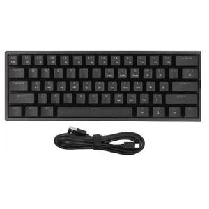 BAJEAL K101 Mechanical <b>Keyboard</b> 61 Keys RGB Backlit <b>Wired</b> Gaming <b>Keyboard</b> - Product Image 5