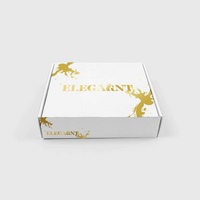 Boîte à bijoux en daim personnalisée avec poignée en or rose, insert en velours, logo estampé à chaud, boîte cadeau rigide, emballage pour bijoux