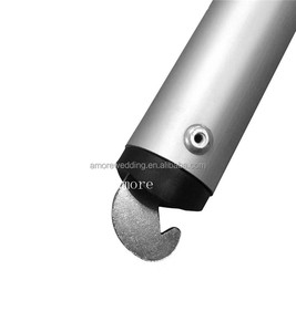 Heavy Duty 10ft by 10ft Adjustable Double Crossbar Backdrop <strong>Stand</strong> Extra Stable Aluminum <strong>Pipe</strong> and Drape System for Stage Wedding - Product Image 3
