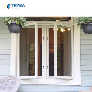 Meilleures ventes de fenêtres à <span class=keywords><strong>double</strong></span> <span class=keywords><strong>vitrage</strong></span> de style personnalisé Fenêtre à battant UPVC utilisée à la maison - Product Image 1